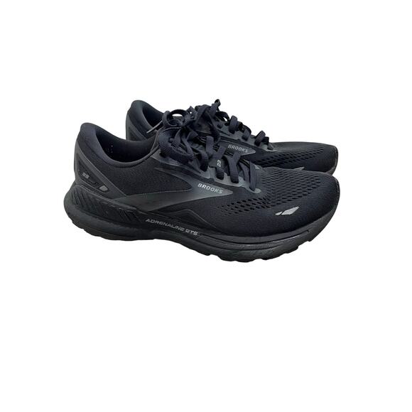 Brooks Adrenaline GTS Running Shoes Black Mesh Sneakers Women’s Size 8 (B) - Picture 1 of 7
